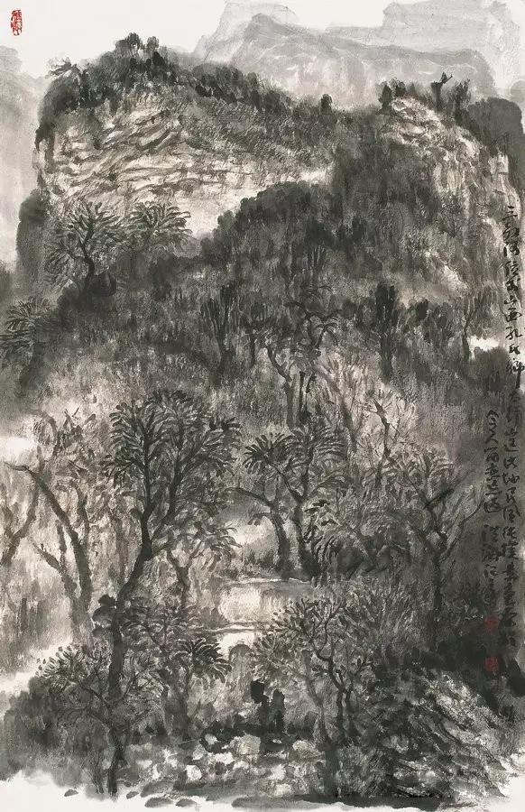 初夏 2007年 68cmx45cm 洪潮