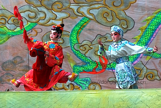国家非物质文化遗产广东高州木偶戏在台精彩亮相