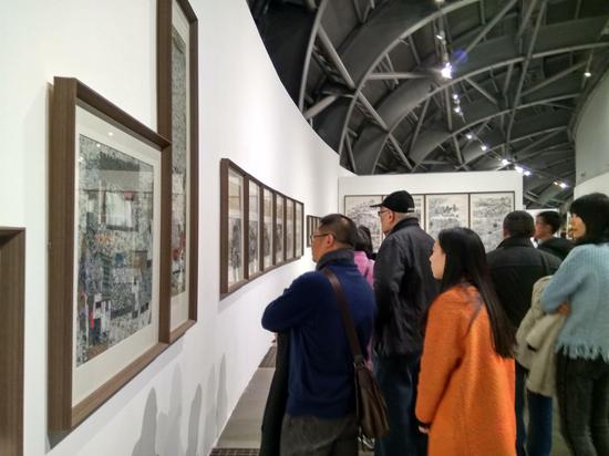 2016全国高等艺术院校师生山水画作品展开幕