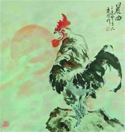 青岛画家历时半年绘《百鸡图》 无一雷同