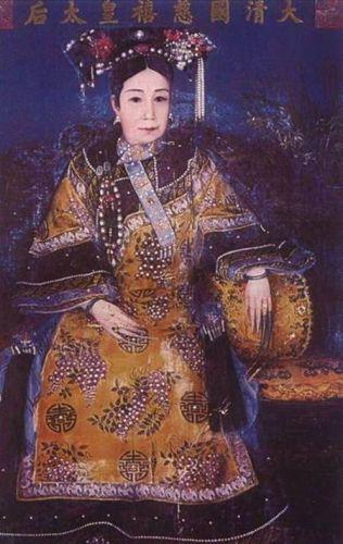 慈禧太后的油画外交:请美国人为自己画像