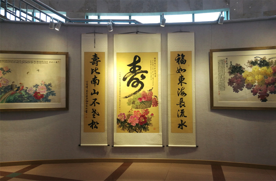 温应钿书画作品深圳展